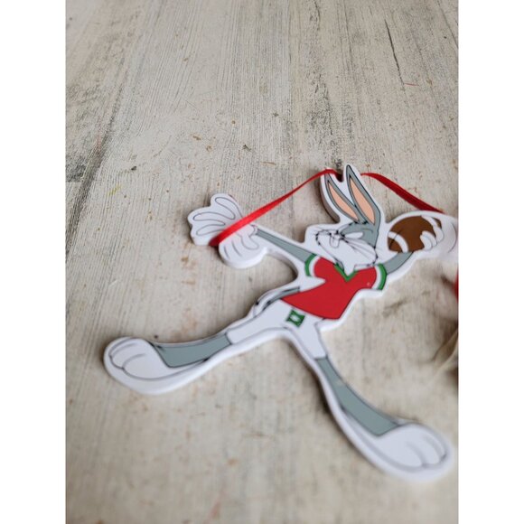 Vintage wooden bugs bunny Pinocchio ornament Xmas set - Picture 2 of 6